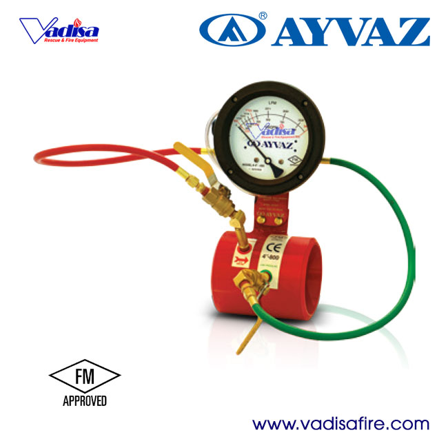 Lưu lượng kế kiểu Venturi Ayvaz đo máy bơm chữa cháy | FM